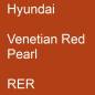 Preview: Hyundai, Venetian Red Pearl, RER.